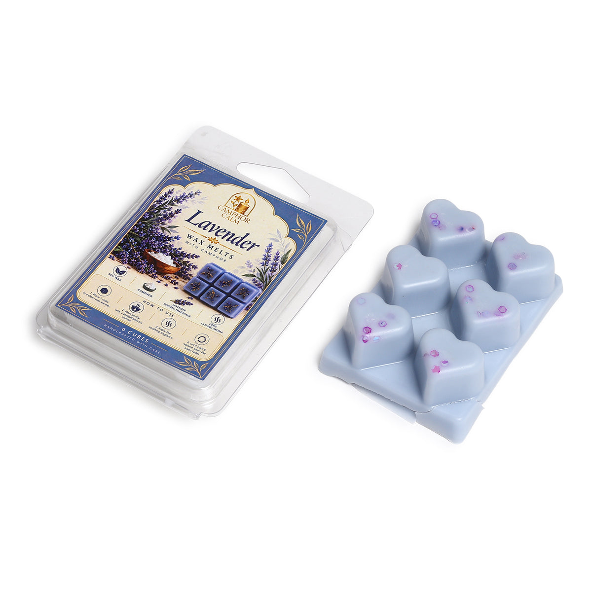 LAVENDER - Ceramic Aroma Diffuser & Scented Wax Melts Set