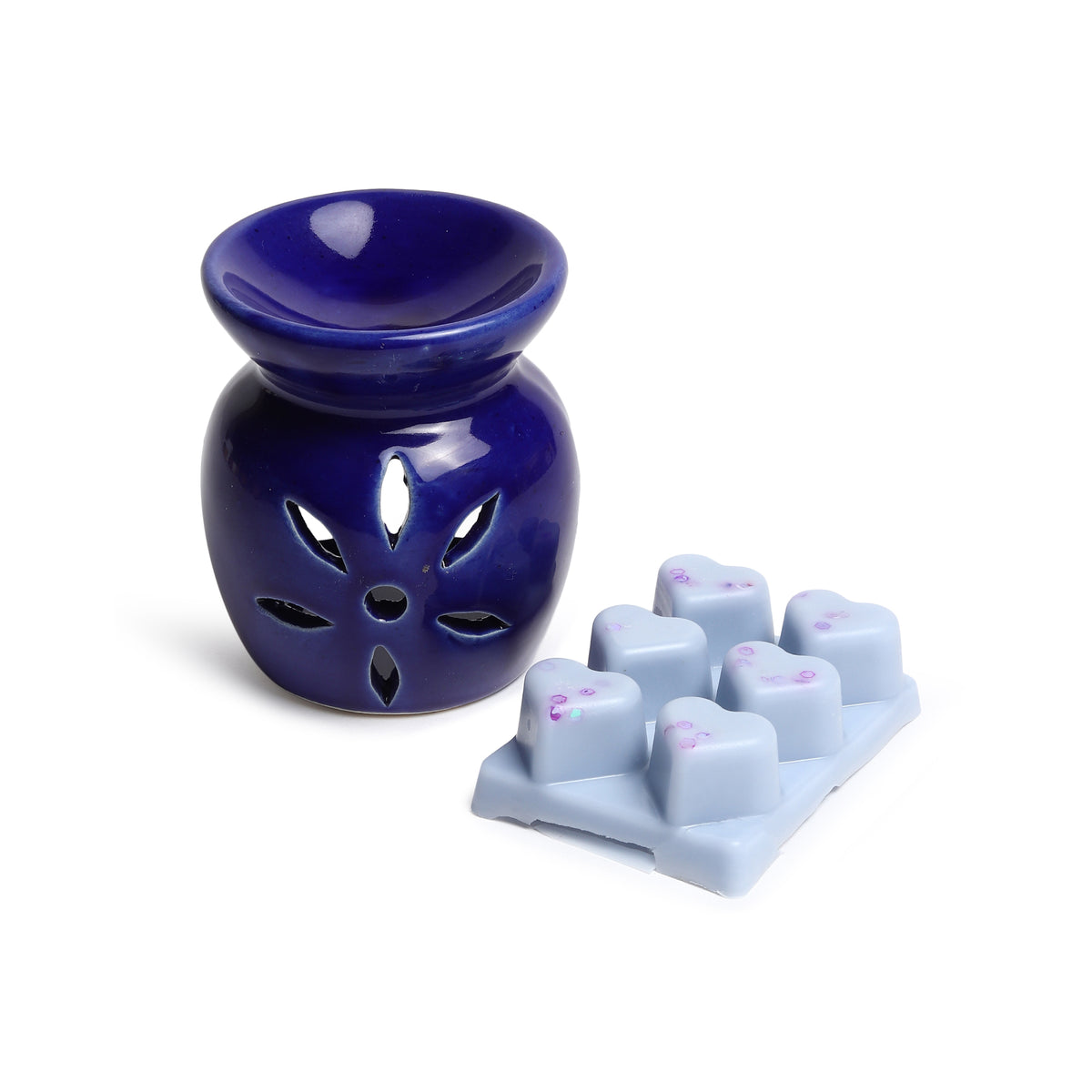LAVENDER - Ceramic Aroma Diffuser & Scented Wax Melts Set