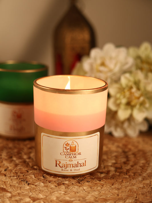 RAJMAHAL - Golden Jar Scented Candle