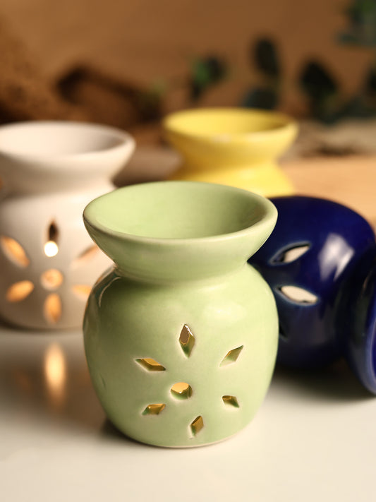 BAKHOOR - Ceramic Aroma Diffuser & Scented Wax Melts Set