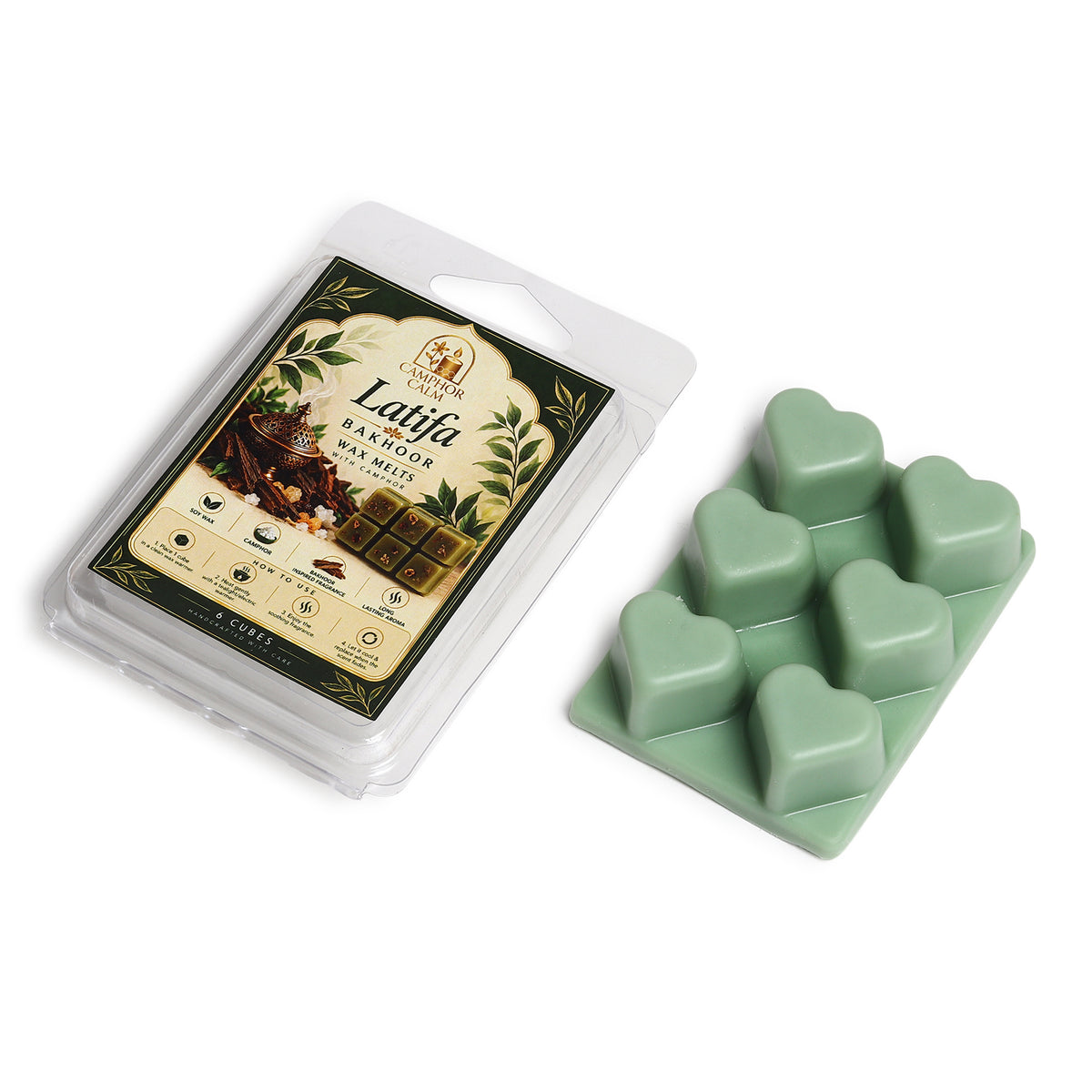 BAKHOOR - Ceramic Aroma Diffuser & Scented Wax Melts Set