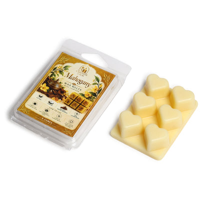 MAHOGANY - Ceramic Aroma Diffuser & Scented Wax Melts Set